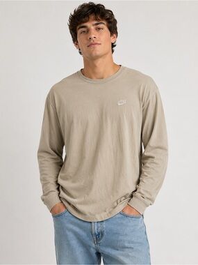 Nike Cream Long Sleeve Tee